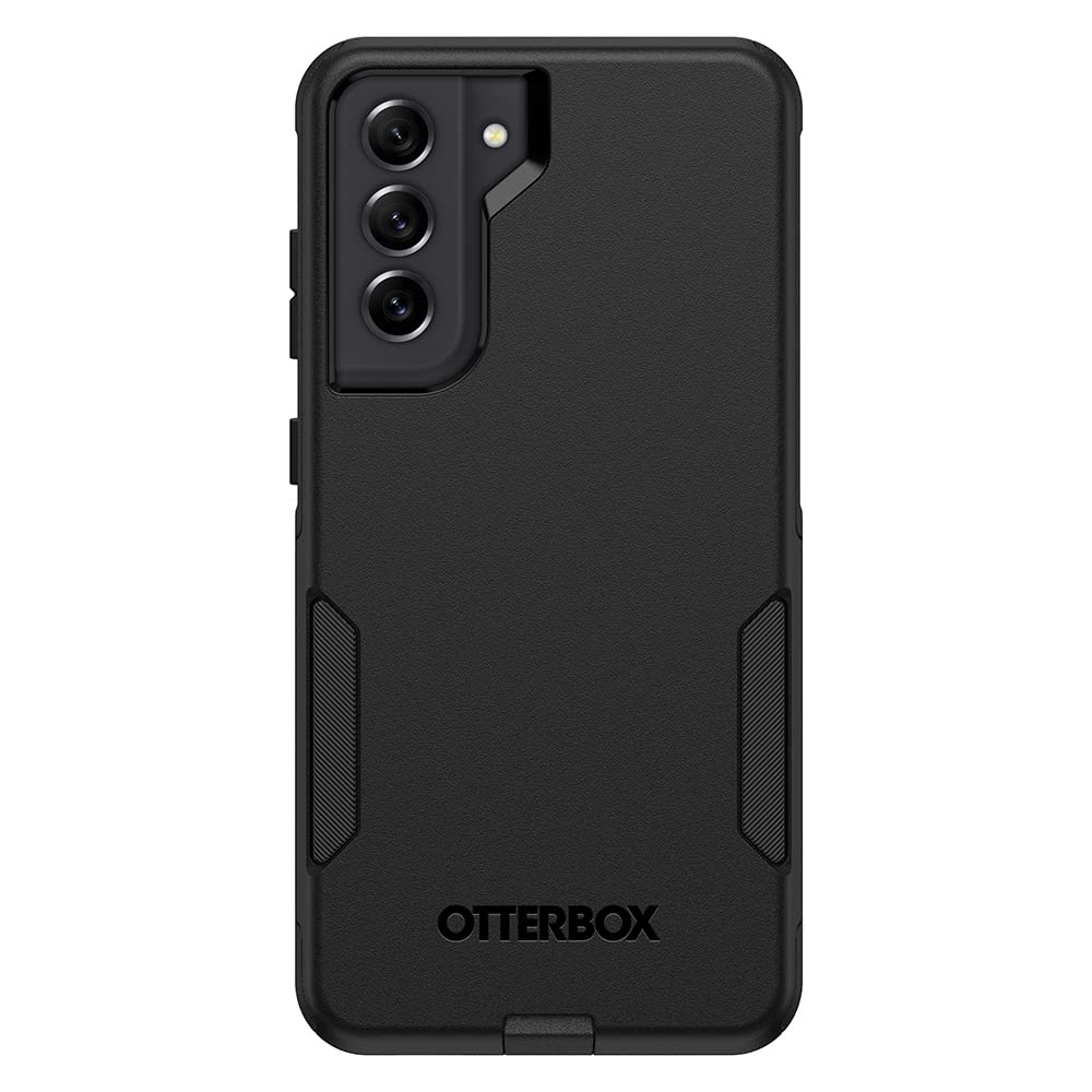 OtterBox Galaxy S21 FE 5G (Only) Commuter Series Case - Black, Slim & Tough, Pocket-Friendly, with Port Protection