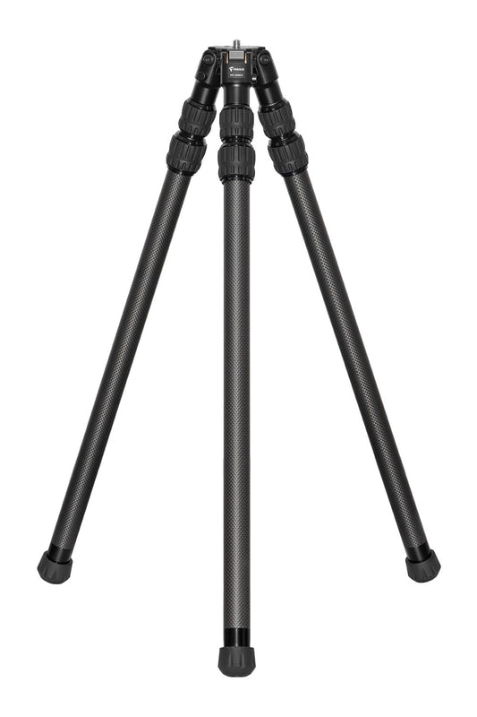 FANAUE Carbon Fiber Tripod with 3/8" Mounting Stud, 3 Angle Stop Positions - Ultra Stable Professional Camera Tripod,Lightweight Tripod for Hunting