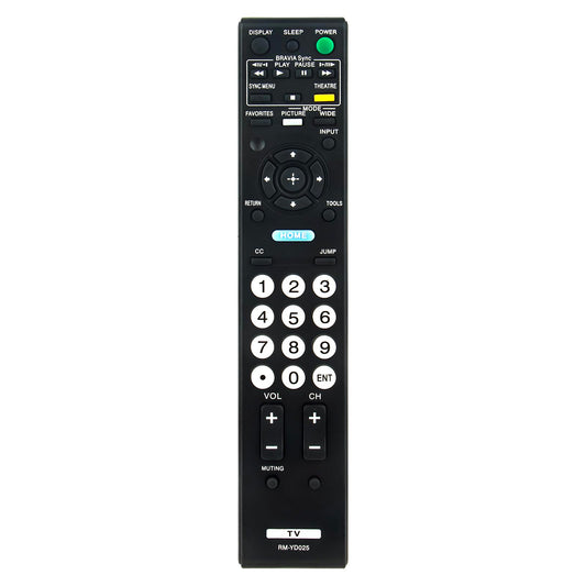 New RM-YD025 Replaced Remote Suit for Sony TV KDL-32S5100 KDL-32XBR9 KDL-37L4000 KDL-37L4000 KDL-37L5000 KDL-40S4100 KDL-46S4100 KDL-40V4100