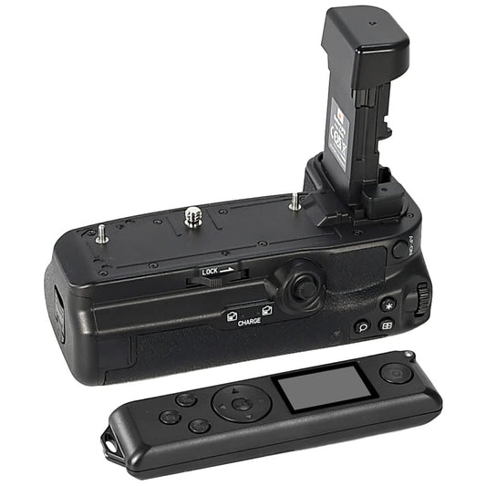 DSTE BG-R10 Battery Grip for Canon EOS R5, R5C, R6, R6M2 Camera with Remote Control, Replace Canon LP-E6N Rechargeable Lithium-ion Battery