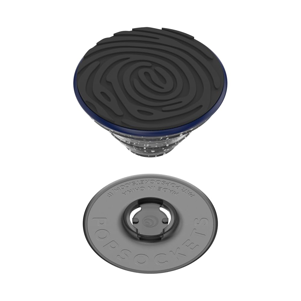PopSockets Adhesive Phone Grip, Holder, Phone Stand, Black - Imprint Black