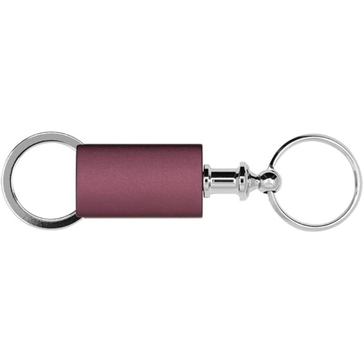 AU-TOMOTIVE GOLD, INC. Officially Licensed Burgundy Anodized Aluminum Valet Key Fob for Toyota Prius