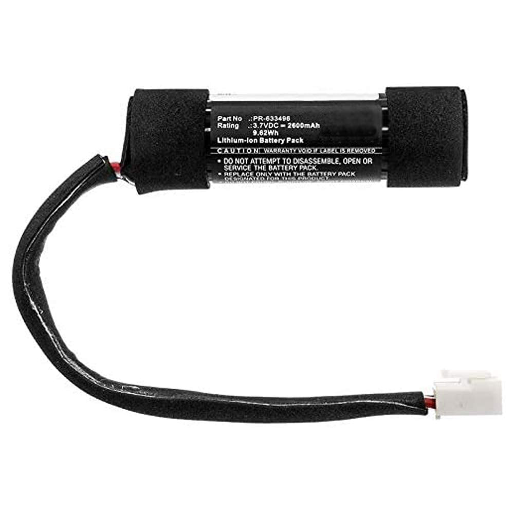 MPF Products 2600mAh PR-633496 Battery Replacement Compatible with Harman Kardon Onyx Studio 3 Wireless Bluetooth Speaker