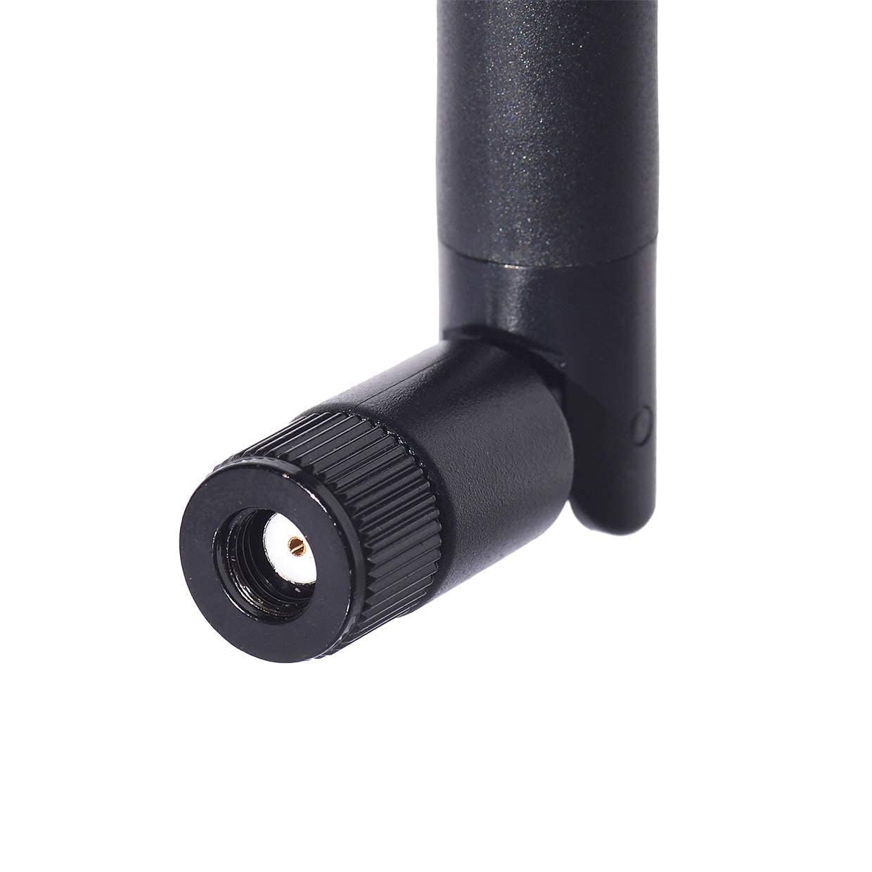 Bingfu Dual Band WiFi 2.4GHz 5GHz 5.8GHz 6dBi RP-SMA Male Antenna & 20cm 8 inch Extension Cable 2-Pack for M.2 NGFF Intel Wireless Network Card WiFi