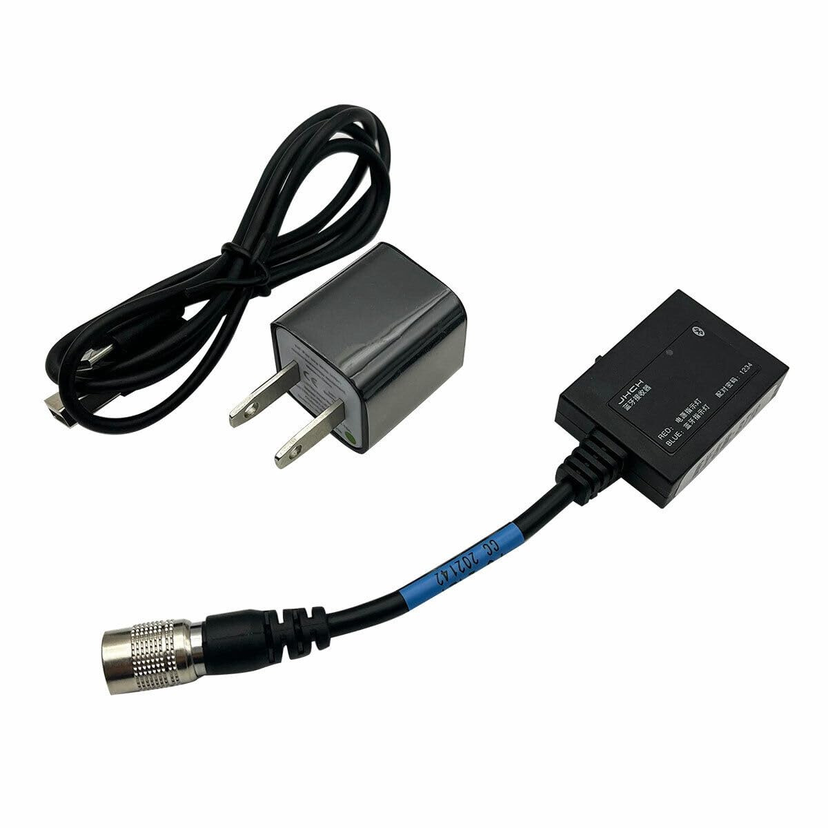 New Bluetooth Adapter Data Hirose 6-pin to Phone PC for Topcon Total Stations