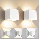 FUPE 2-Pack Outdoor Wall Lights, IP65 Waterproof Exterior Porch Light