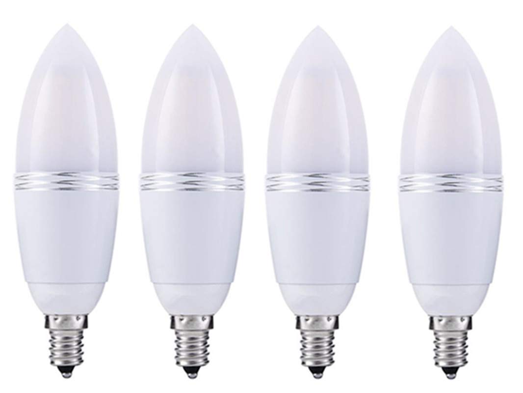E12 LED Bulbs 12W LED Candelabra Bulb(100 Watt Equivalent) Warm White 3000K Corn Light Bulbs 12 Watt LED Candle Bulbs,E12 Small Candle