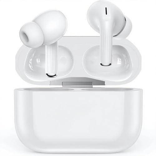 Wireless Earbuds,Bluetooth Headphones pro(2nd generation),48H Playtime Ear Buds with Mic,High-Fidelity Sound,Bluetooth 5.3 Chip,USB-C Charging,IPX7