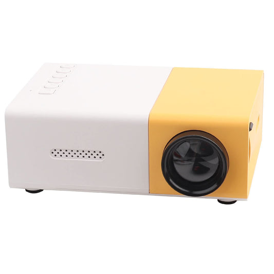 Mini Projector Portable 1080P LED, Pocket Pico Video Projector for Home Theater, Outdoor Movies, Kids Gift, HDMI USB TV AV Interfaces and Remote