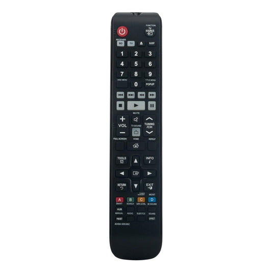 AH59-02538C Replaced Remote Compatible with Samsung Blu-ray Home Theater HT-F6530W HT-F5502K