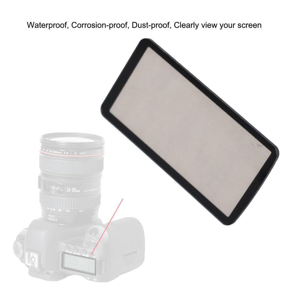 New Top Cover Small LCD External Protector Screen Window Display Outer Glass Compatible With Canon EOS 6D Mark II