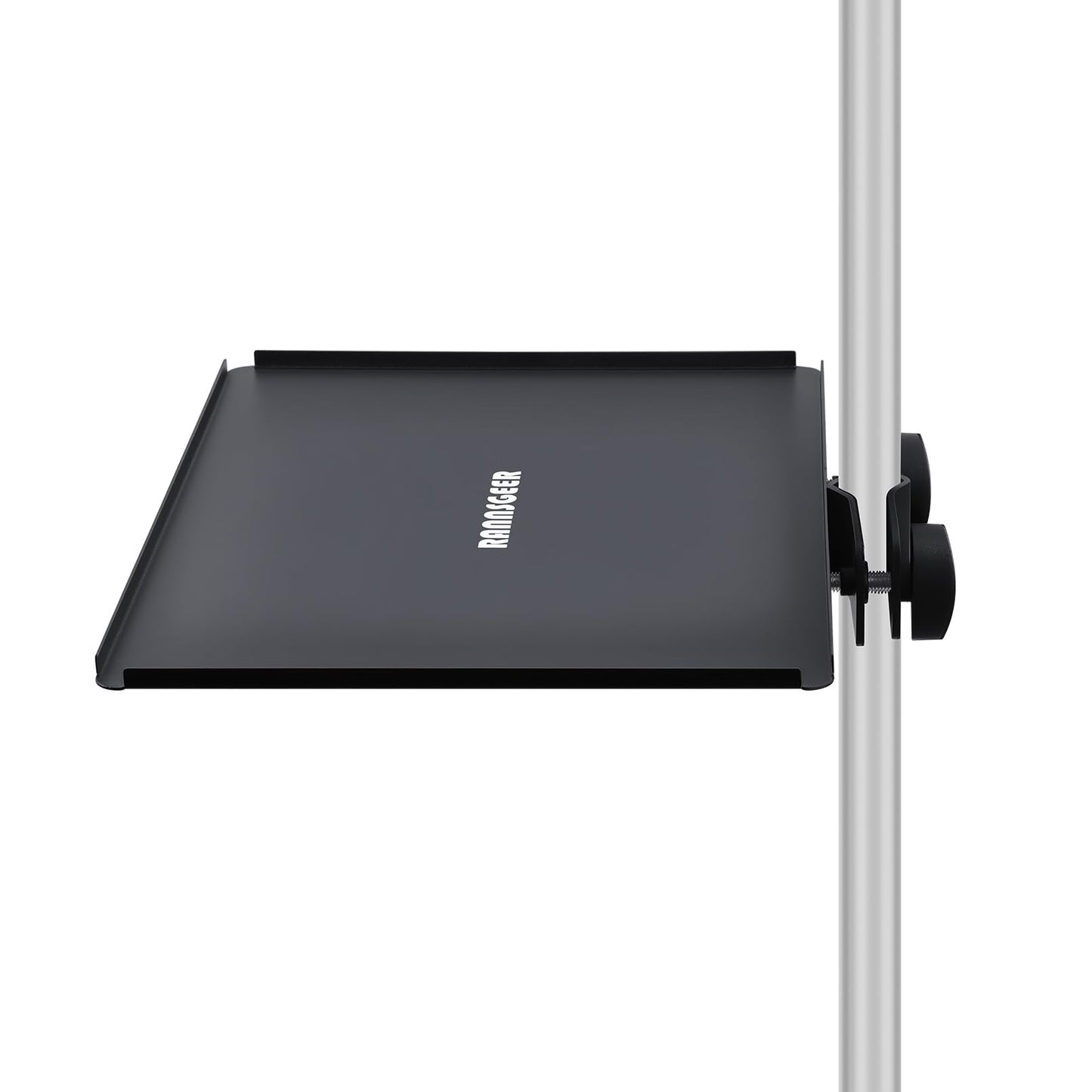 Rannsgeer Steel Tray for Microphone Stand Clamp-On (10.8 X 7.8)