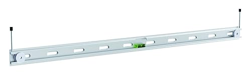 Pyle Universal Wall Mount Soundbar Stand - Heavy Duty Steel Metal Home Studio Audio Speaker Racks For Sonos, Sony, Vizio, Bose, Toshiba, LG, Phillips