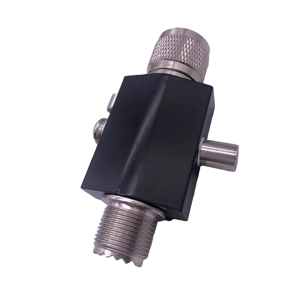 Fumei Coaxial Lightning Surge Protector UHF Male to Female Connector DC-2.5GHz