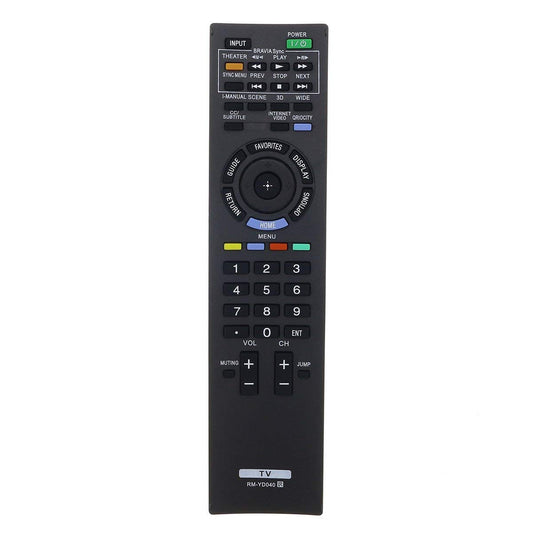 USARMT RM-YD040 / RMYD040 Replacement TV Remote Control for Sony Bravia Home Theater System (148782911/1-487-829-11) with 3D Button