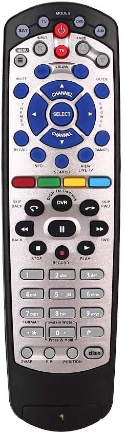 Young Dish Network 20.1 IR Learning Remote Control Compatible for Dish TV1 Universal Remote Control