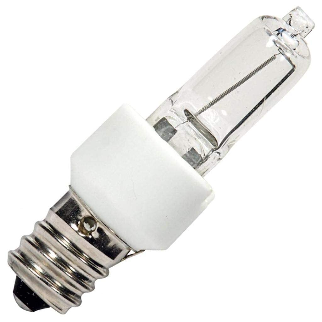 Satco S4481 Candelabra Bulb in Light Finish, 2.44 inches, Clear
