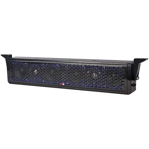 DS18 SBAR25 25 Inch Hydro Sound Bar 2-Way Waterproof Speaker System with Integrated RGB Lights 200 RMS 600 Watts Max - Ideal for ATV UTV SXS Marine