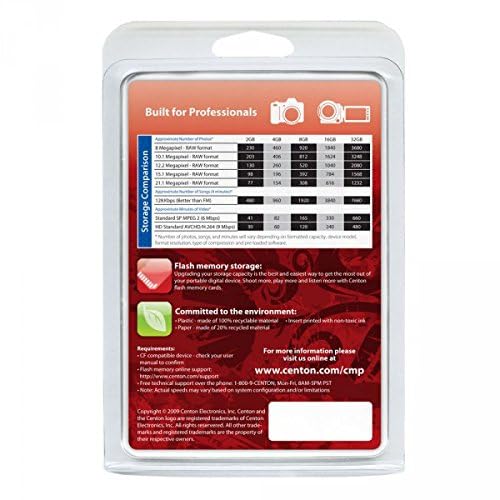 Centon 133X CF Type 1-32 GB Flash Card 32GBACF133X (Silver)
