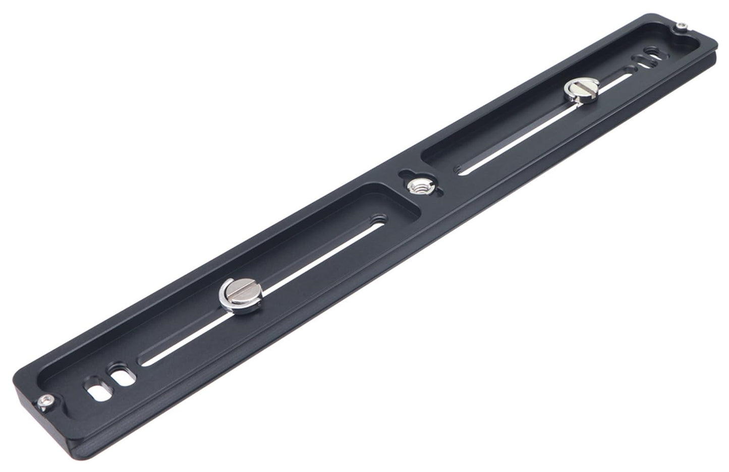 HITHUT PU-300 300mm Universal Lengthened Quick Release Plate Slide Rail with D-Ring Screw for Tripod Ball Head DSLR Camera, Arca-Swiss Compatible
