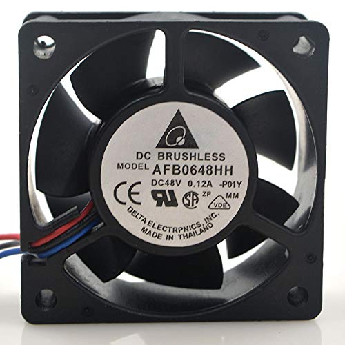 AFB0648HH Delta 48V 60mm Fan, 6025 48V 0.12A Cooling Fan