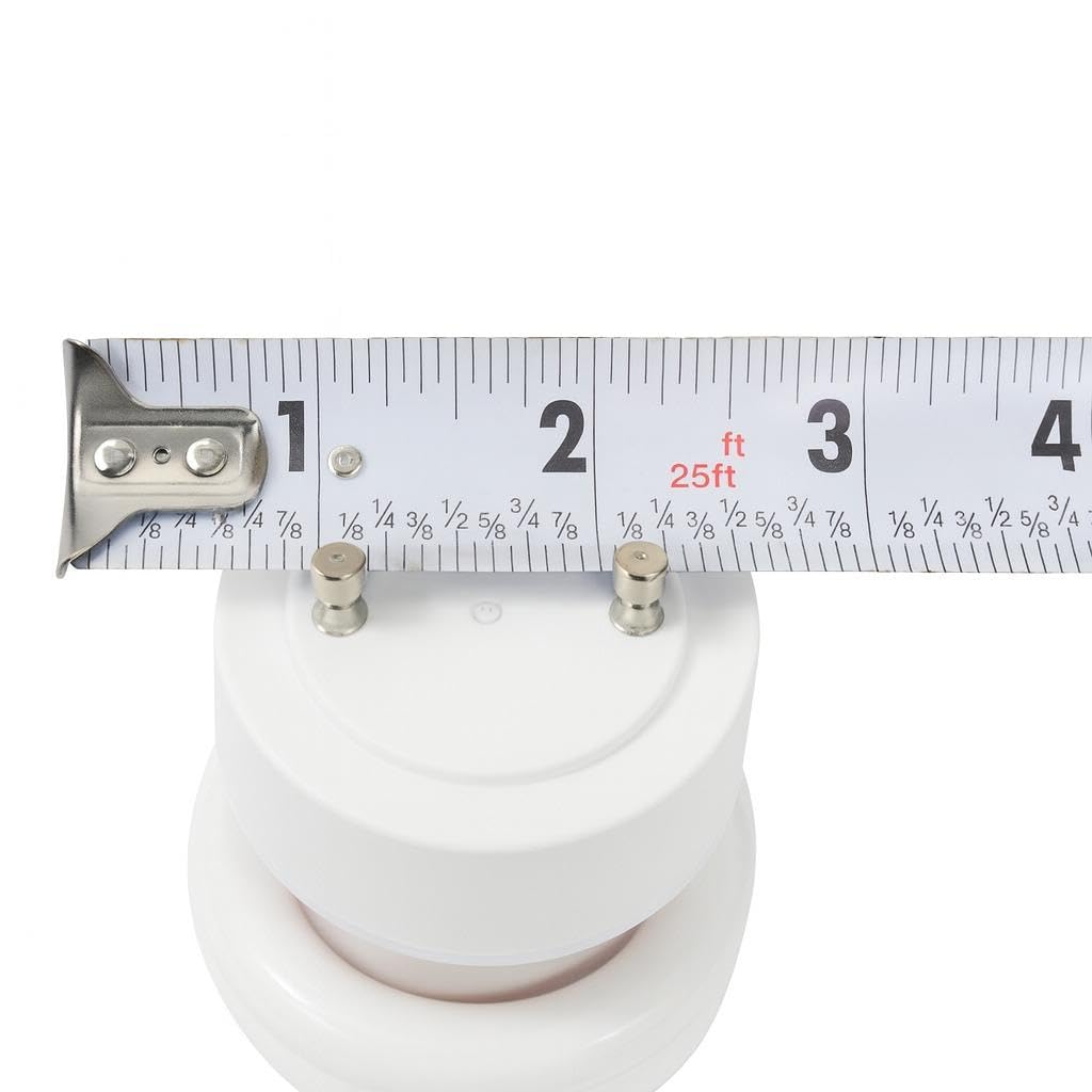 SLEEKLIGHTING GU24 23W T2 Spiral CFL Light Bulb 2700K Warm White 2-Prong
