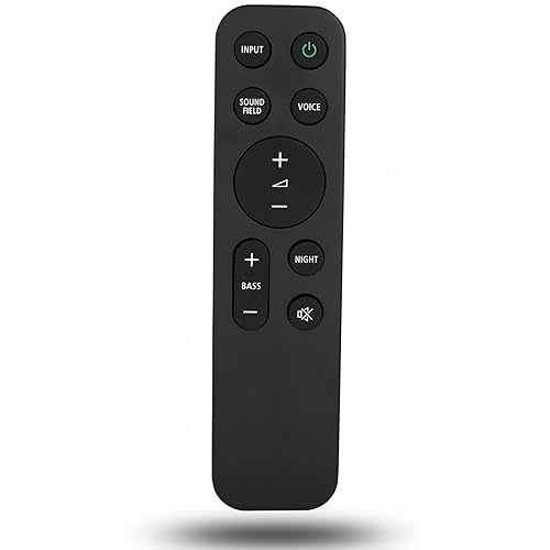 RMT-AH513U Replacement Remote Control Compatible for Sony Sound Bar SA-S400 HT-SC40 HT-SD40 HT-S400 Soundbar