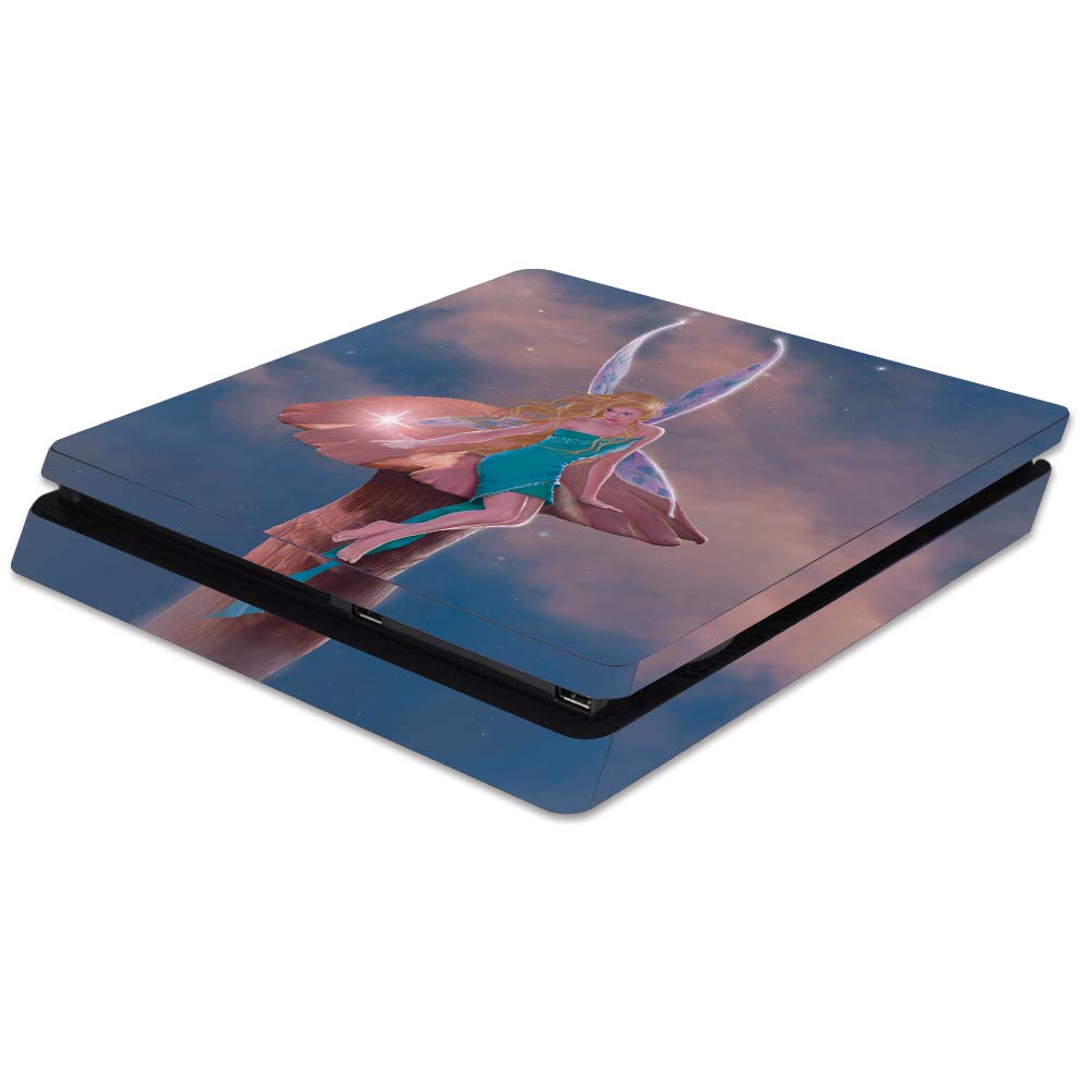 MightySkins Skin Compatible with Sony PS4 Slim Console - Fairy Wish | Protective, Durable, and Unique Vinyl Decal wrap Cover | Easy to Apply, Remove