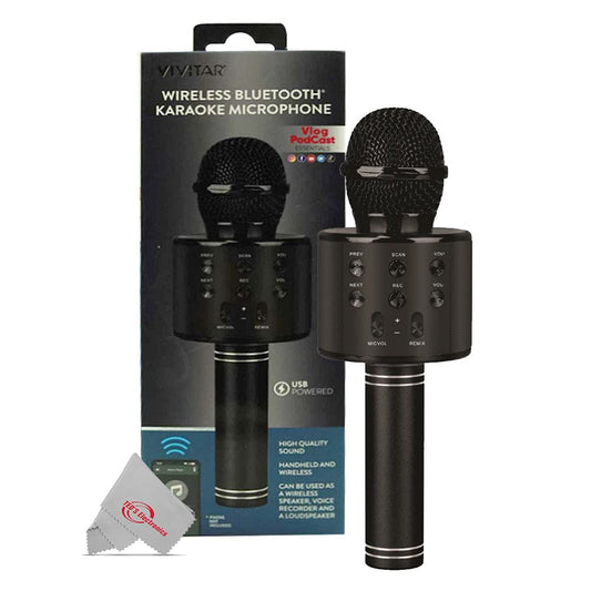 Vivitar Wireless Smart Phone Bluetooth Karaoke Microphone VIVMIC303