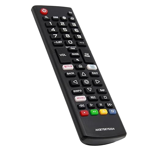 GHUST AKB75675304 Remote Control Replacement for LG Smart TV 60UN6951ZUA 65UN6950ZUA 65UN6951ZUA 65UN6955ZUF 65UN7000PUD 70UM6970PUA 70UN6955ZUC