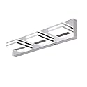 LED Vanity Lights 20in Bathroom Lights Fixtures over Mirror 3 Light LED Lighting Fixture for Bathroom 18W Mirror Lighting Fixture Modern Bath Light