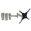 MyCableMart ARM 3-Way Travel/Lock Adjustable/Tilt Wall Mount Bracket 13-42"" to 33 lbs