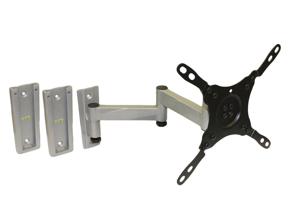 MyCableMart ARM 3-Way Travel/Lock Adjustable/Tilt Wall Mount Bracket 13-42"" to 33 lbs