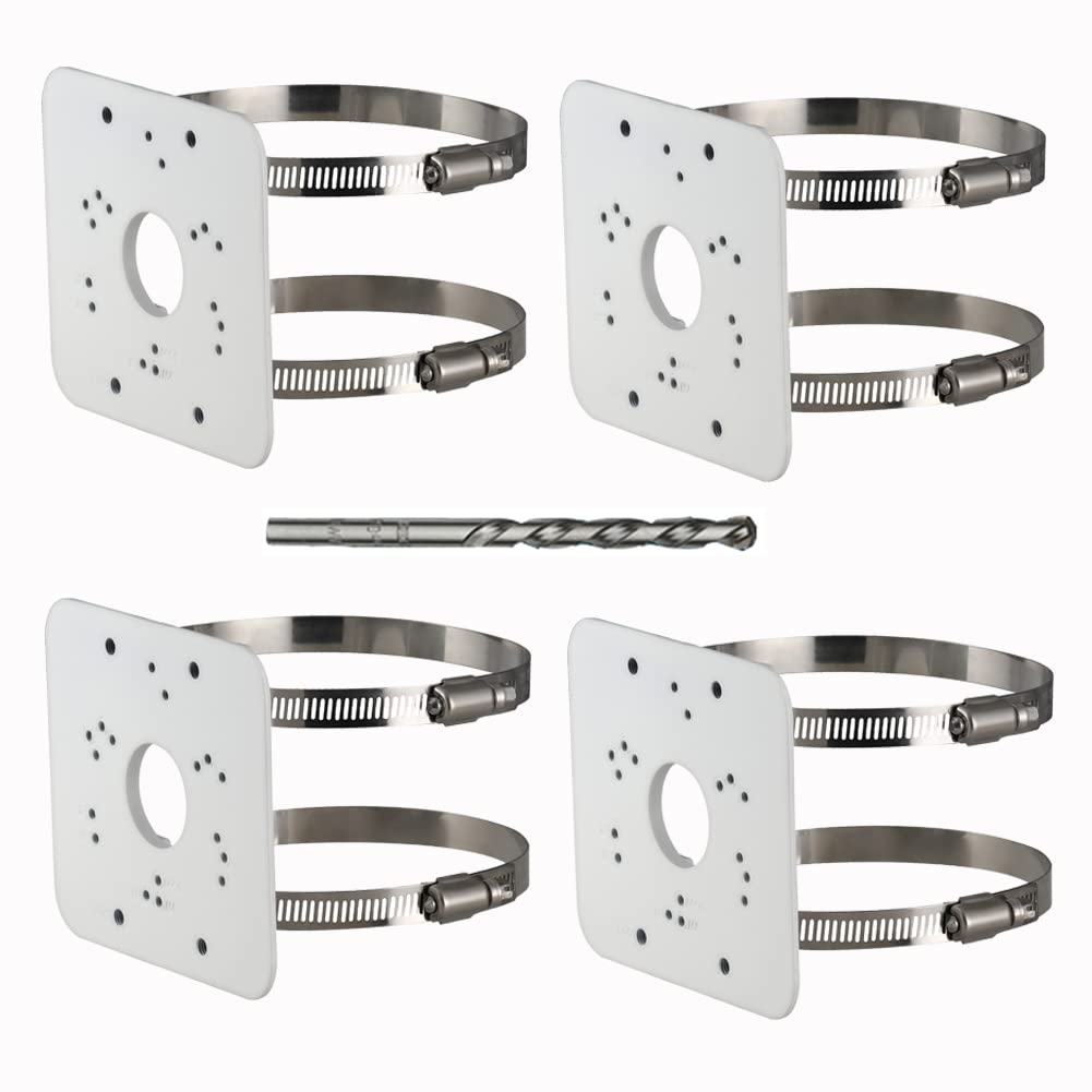 PFA152-E Pole Mount Bracket for IP Camera, 4 Pack