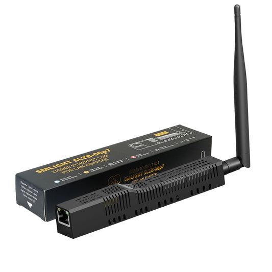 Xnbada Zigbee 3.0 to Ethernet SMLIGHT SLZB-06P7 USB and WiFi Gateway Coordinator with PoE, Universal Compatibility for Home Assistant, Zigbee2MQTT