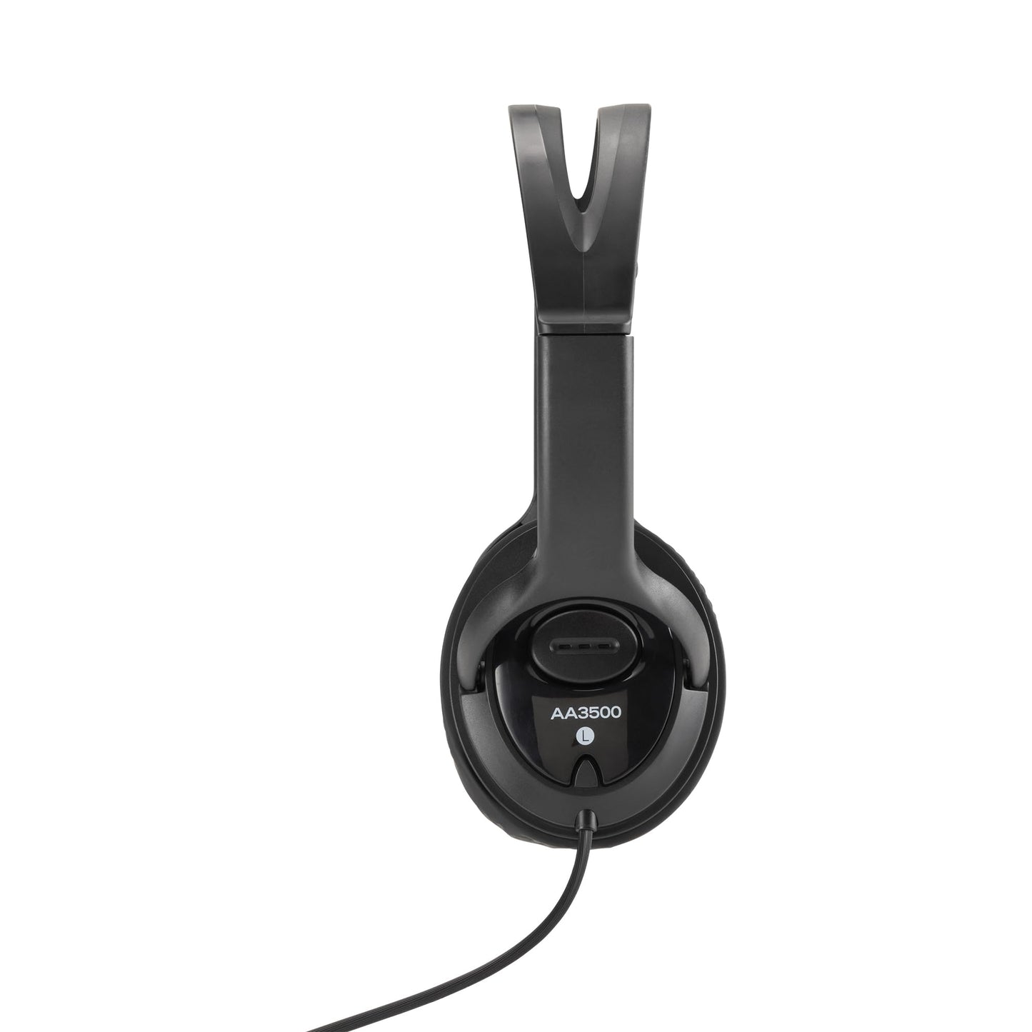 On-Stage AA3500 Wired Headphones (Closed-Back Padded Ear Cups, Adjustable Headband, Built-In 6' Cable with 1/8″ jack and 1/4″Adapter, 40 mm, 32 Ohm…