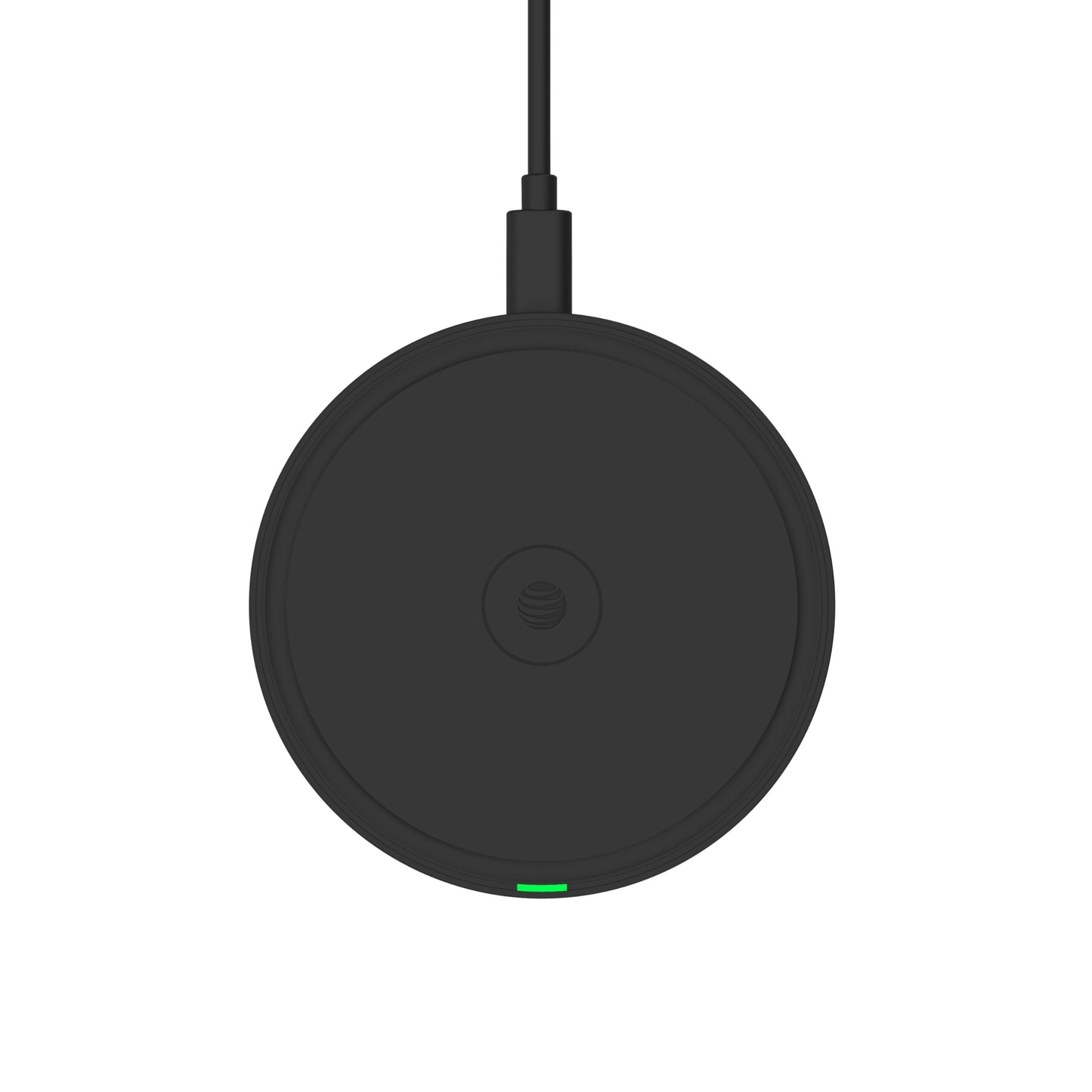 AT&T 15W Qi Wireless Charging Pad - Case-Friendly USB-C Fast Charging Station for iPhone 17/16/15/14, AirPods, Samsung Galaxy S25/S24, Pixel, and All