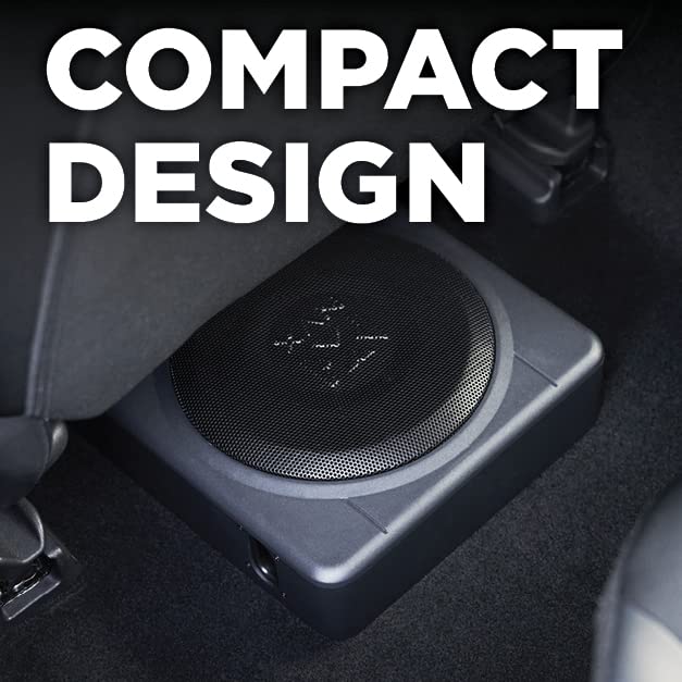 NVX Amplified and Loaded 10" Ported Under Seat Universal Subwoofer System