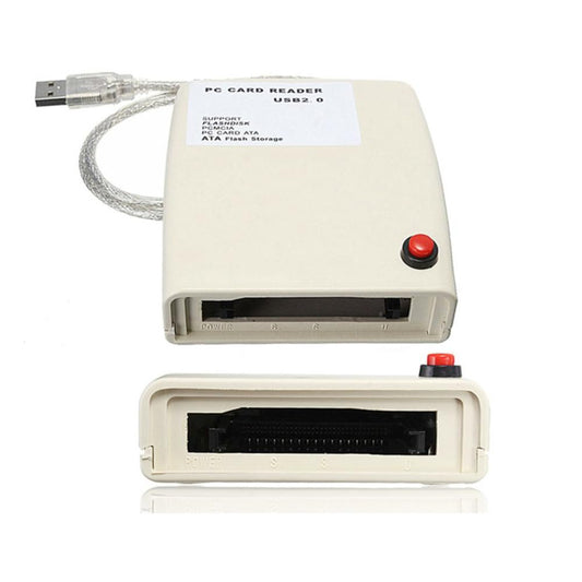 SPENFiLY ATA PCMCIA Memory Card Reader Card 68PIN Card - Plug and Play, Hot Swap USB 2.0 Supports 20MB-20G PC Card/ATA Reader