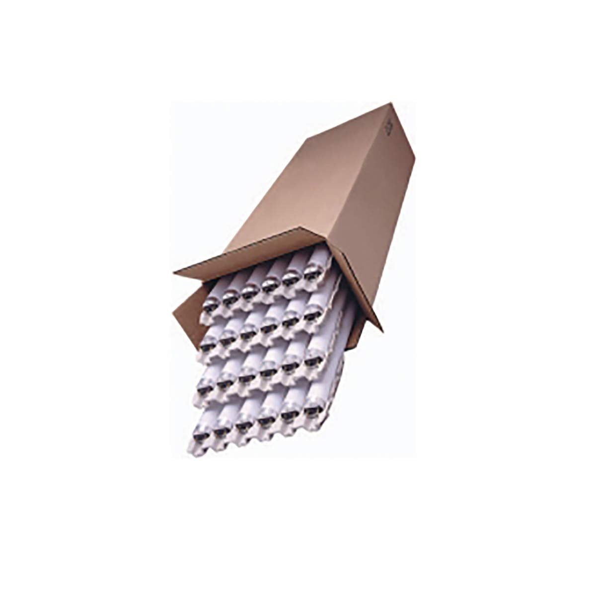 Satco S6510 Transitional Light Bulb in White Finish, 17.78 inches