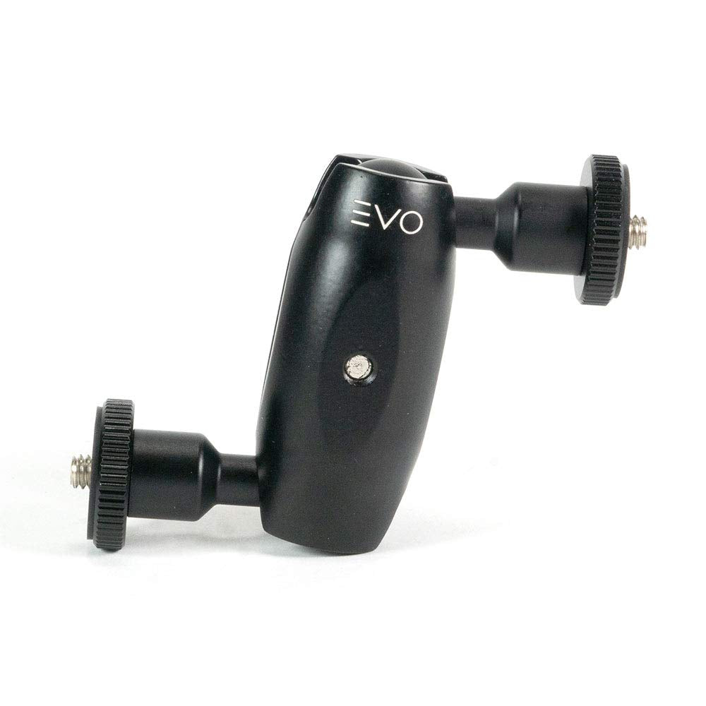 Double Ballhead Arm, EVO Gimbals Pro-Mount II Universal Magic Arm, Large Size | Dual 1/4-20 Ball Head - for Camera Cages, Super Clamp, LED Displays