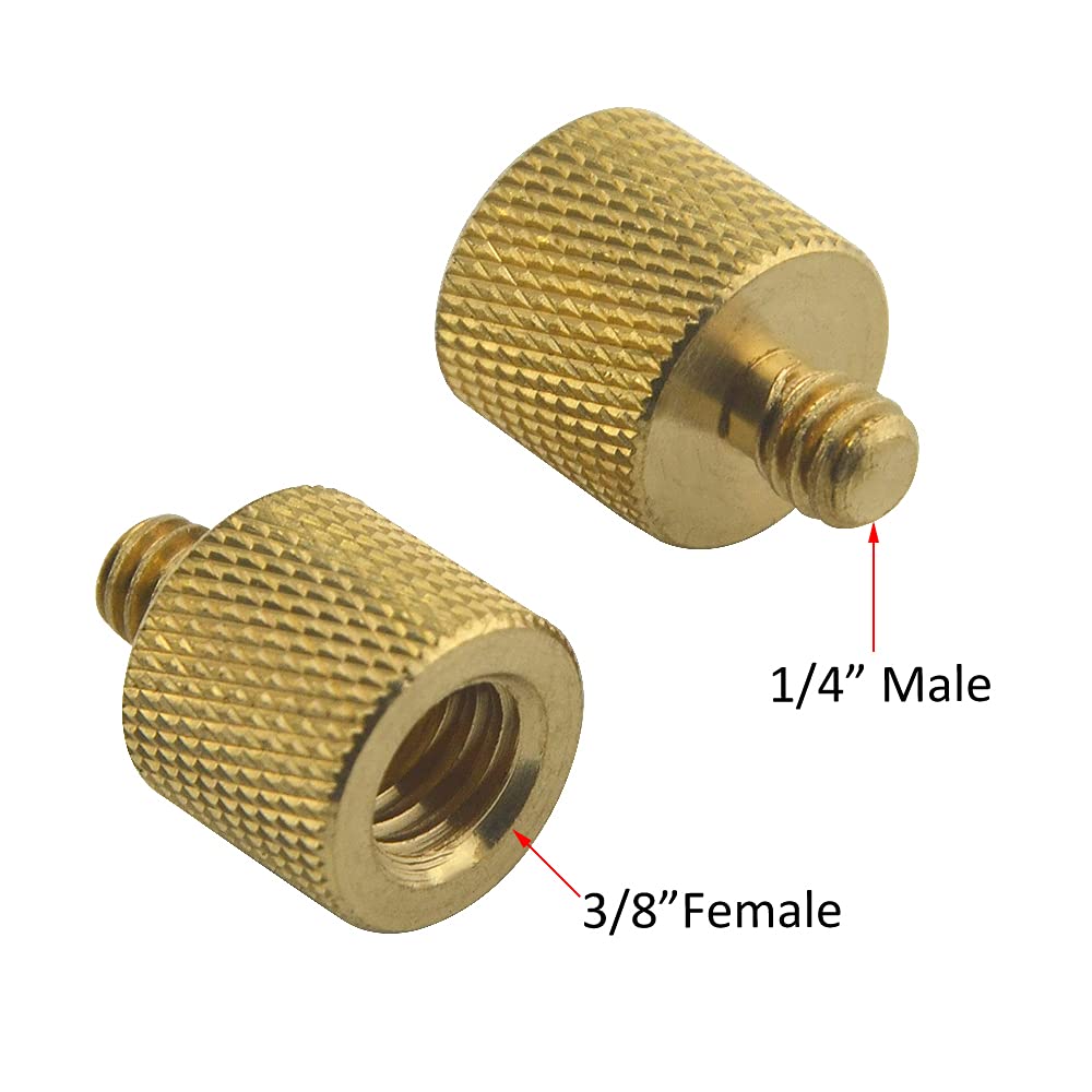 XINMEIWEN Camera Mount Screw Adapter 22Pack 1/4 Inch and 3/8 Inch Camera Screws Tripod Threaded Screws Adapter Camera Screw Mount Set for Camera
