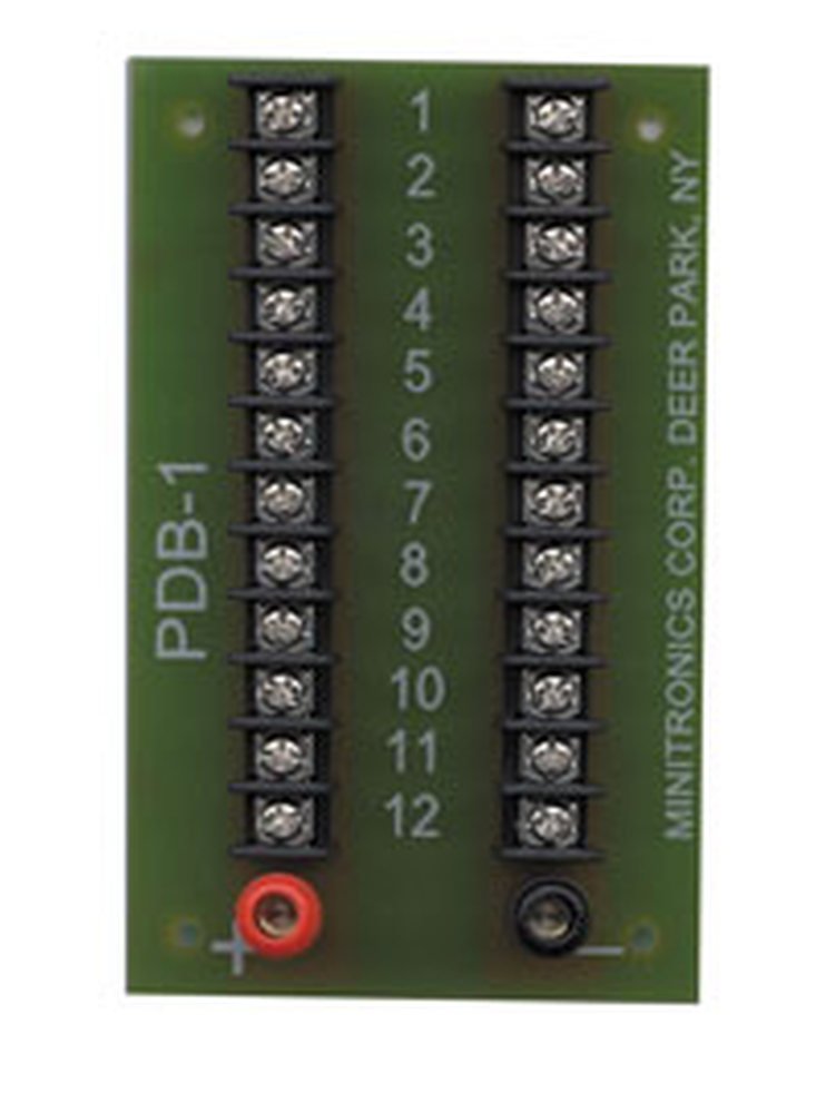 Miniatronics Corp 12-Position Prewired Power Distribution Block MNTPDB1 Electrical & Electronics