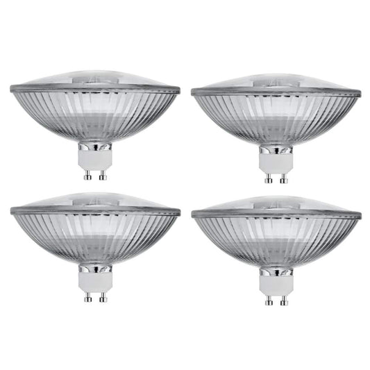 Bluex Bulbs 4 Pack 75R111/GU10/FL - 75 Watt Halogen R111 Reflector 120V- GU10 Base (Twist & Lock) Glass Cover - 75W Flood Light Bulb Halogen Bulb