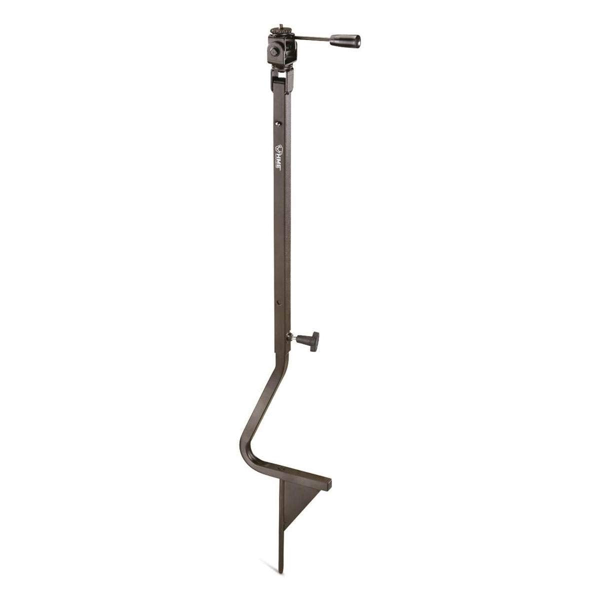 HME Trail Camera Holder Ground Mount with 360-degree Rotational Camera Head Durable Weather-Resistant Housing Easy Installation & Versatile