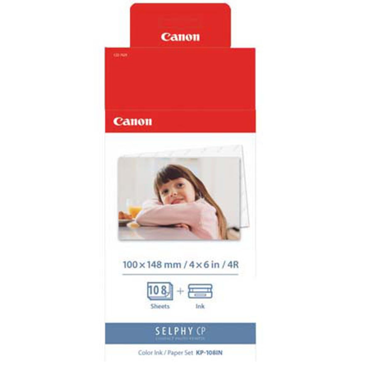 Canon 3 Pack KP-108IN Color Ink And Paper Set