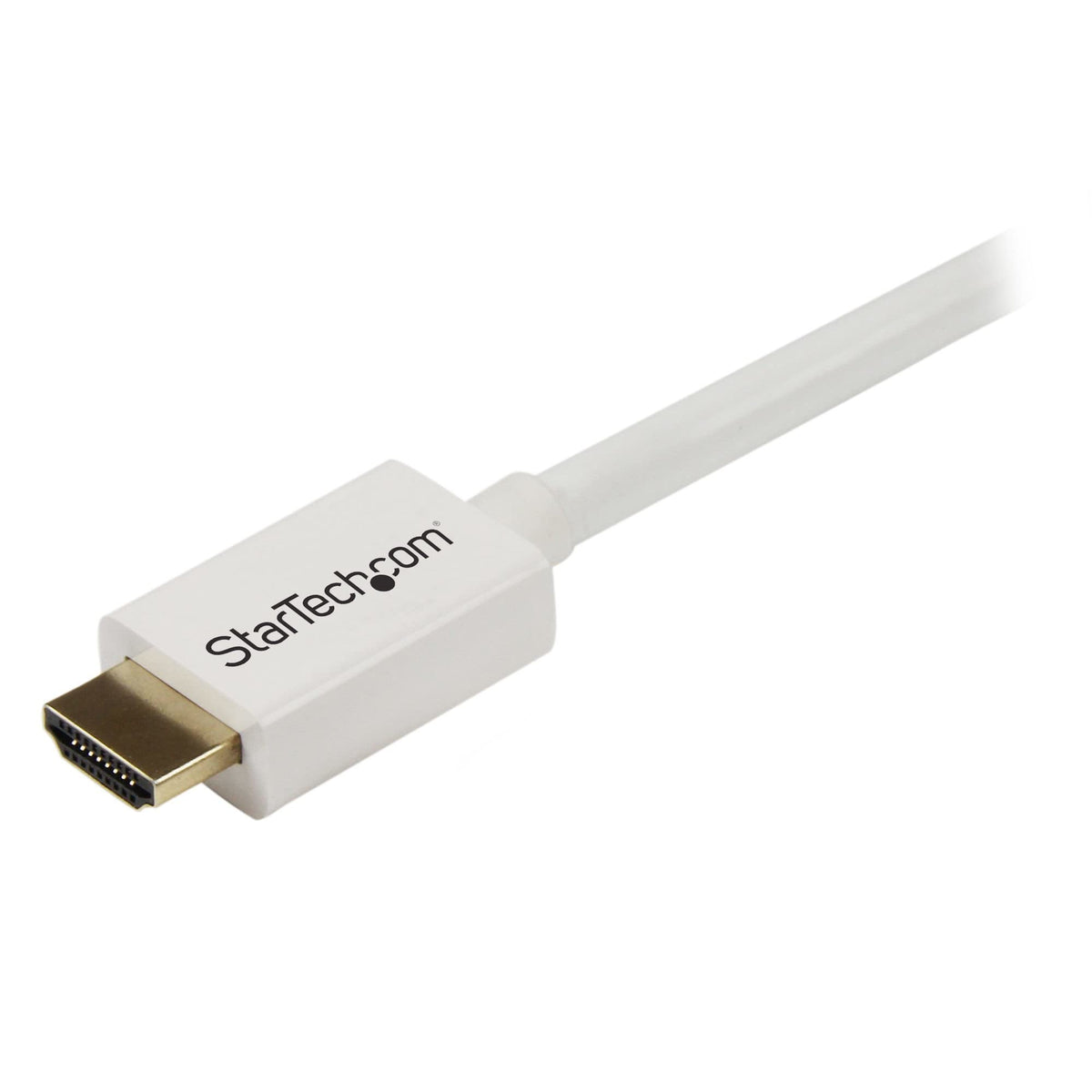 StarTech 10ft In-wall HDMI Cable, 4K 30Hz, Male to Male, White (HD3MM3MW)