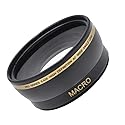 58mm 0.43X Wide Angle Lens For Canon Rebel T3, T3i, T4i, T5, T5i, T6, T6i, T6s, T7, T7i, SL1, SL2, EOS 60D, EOS 70D SLR Cameras with 18-55mm