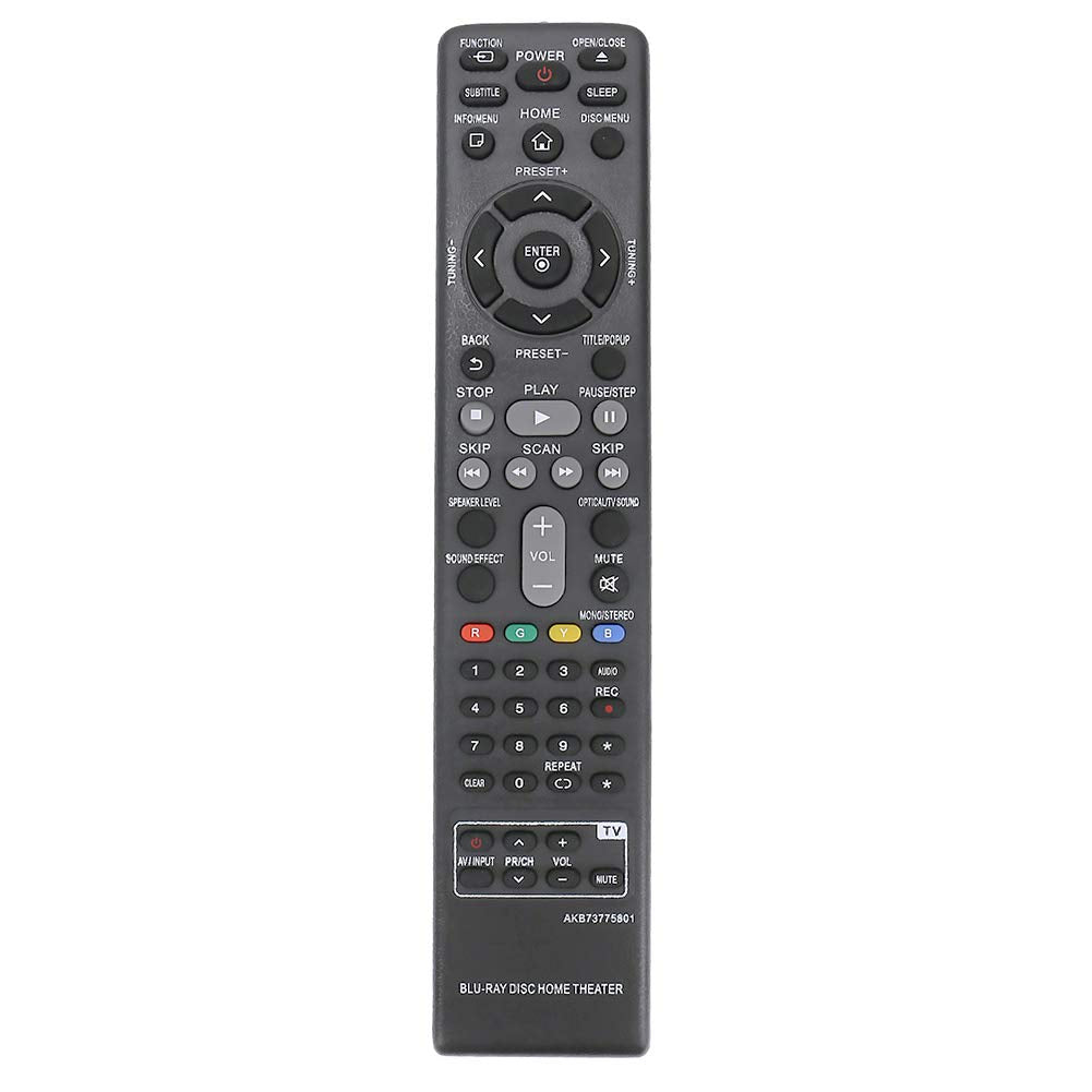 AKB73775801 Replacement Remote Applicable for LG Blu-ray Home Theater BH5140 BH5140S S54S1-S S54T1-W BH5440P S54T1-S S54T1-C BH5540T BH5140SF0 LHB655