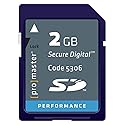 ProMaster 2GB Preformance Secure Digital Memory Card